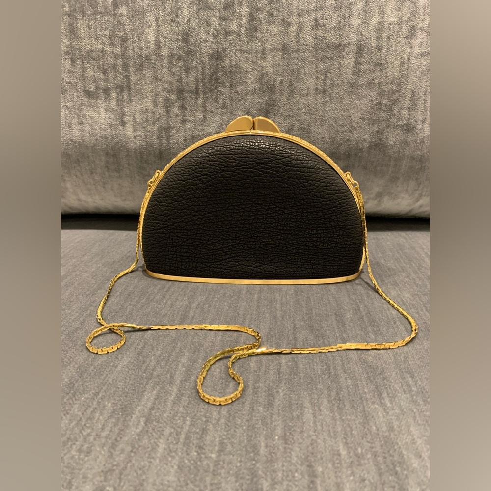 Clutch Small Bag Emerald Shark Skin